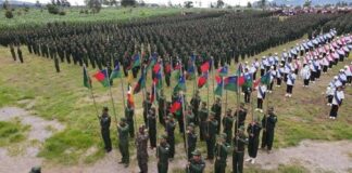 PNO Militia Extorts Returning IDPs Through Forced Conscription Buyouts in Yawnghwe Members of the Pa O National Organization Pa O National Army (PNO PNA) militia
