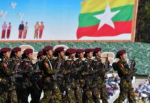 Junta Forces Use Civilians as Human Shields During Offensive in Ywangan Township Myanmar junta troops