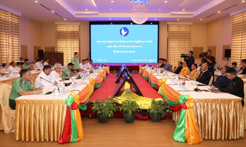 NDAA Delegation Meets with NSPNC in Naypyidaw