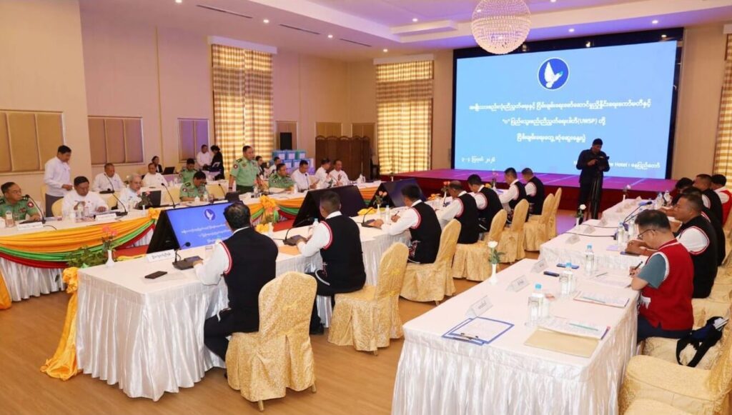 NSPNC and UWSA representatives meet in Naypyidaw