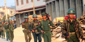 Dozens Arrested, Villagers Forced from Homes in Ywangan Township Regime troops