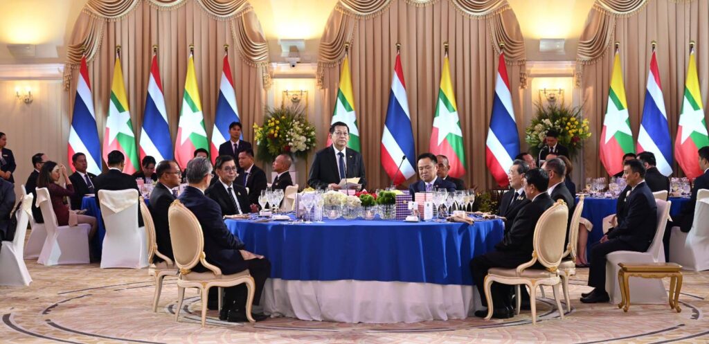 Thai Prime Minister Anutin Charnvirakul hosts Myanmar junta chief Min Aung Hlaing