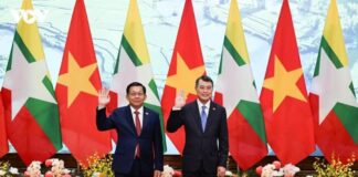 THE DIPLOMATIC LIFELINE: Min Aung Hlaing’s Vietnam Visit and the Erosion of ASEAN Consensus Vietnamese Prime Minister Le Minh Hung (right) and Myanmar military regime leader Min Aung Hlaing